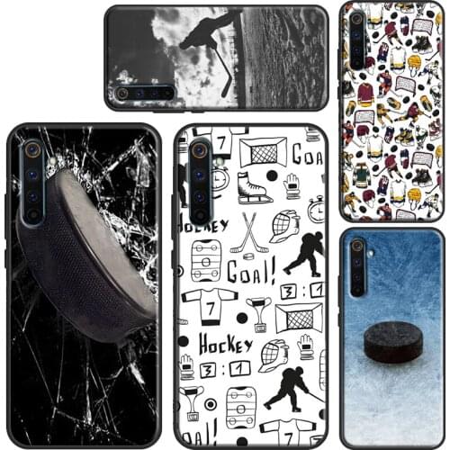 Play Ice Hockey For OnePlus 9 9Pro 7 8 8Pro 8T 9R Case For Realme 8 7 6 Pro Q3 C3 C11 C15 C21 GT Neo Cover