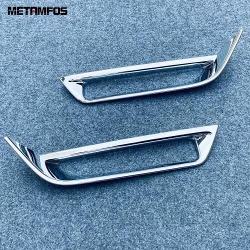 For Nissan Dayz 2019 2020 Chrome Rear Fog Light Lamp Cover Trim Molding Foglight Decoration Frame Accessories Car Styling