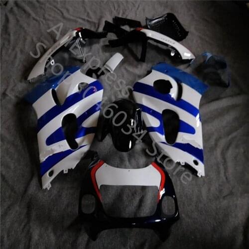 Custom fairings kit for SUZUKI GSXR750 GSXR 600 1996-2000 blue white black fairing kits GSXR600 750 96-00