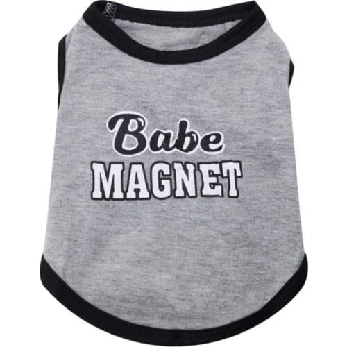 Pet Dog Clothes Summer Puppy Pet Clothing for Dog Vest Shirt Classic Dogs Pets Clothing Chihuahua Yorkshire Clothes for Dogs