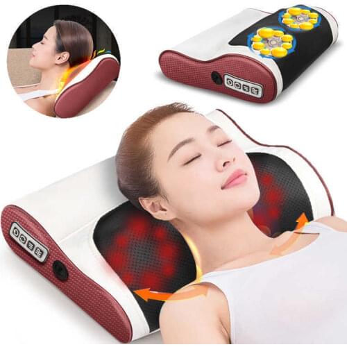 Massage Pillow Multifunctional Electric Thermal Auxiliary Simulation Man Neck Massager Neck Massager