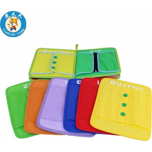 Montessori Baby Early Educational Toys Infant Practical Dressing Frame Sets 6 Types