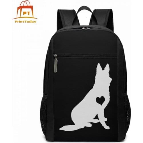 German Shepherd Backpack German Shepherd Backpacks Street Multi Function Bag Mens - Womens High quality Bags