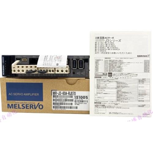 New original packaging 1 year warranty MR-J3-60A-RJ070 {No.24arehouse spot} Immediately sent