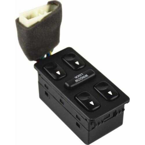 93570-28001 Front Left Driver Side Electric Power Master Window Switch for 1992 1993 1994 Hyundai Elantra Galloper