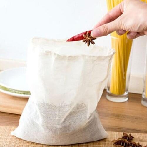 Food Grade Non-woven Fabric Tea Bags 100pcs Tea Filter Bags for Spice Tea Infuser with String Heal Seal Spice Filters Teabags