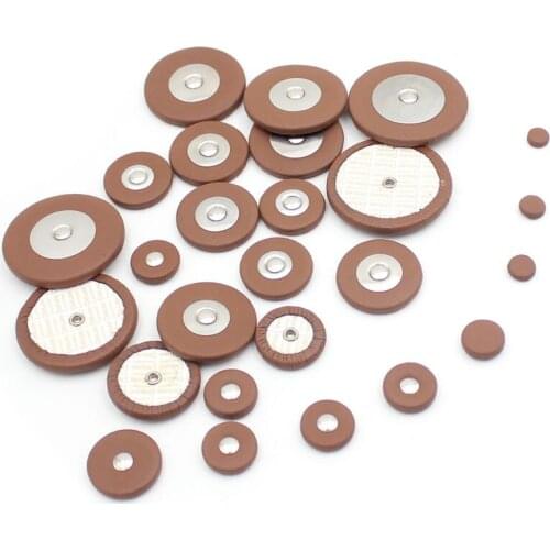New 26 Pieces Sax Leather Pads Replacement for Alto Saxophone High Quality Saxophone Accessories