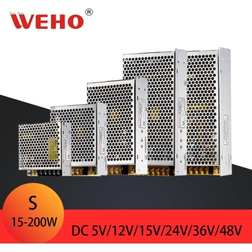 SMPS S series—Single Output Power Supply 15/25/35/50/60/75/100/145/150/200