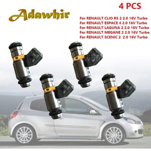 1SET Fuel Injector for RENAULT Megane Scenic Laguna Espace 2.0 16V Turbo F4Rt IWP098 820008379