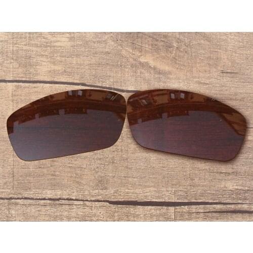 Vonxyz Bronze Brown Polarized Replacement Lenses for-Oakley Splinter Frame