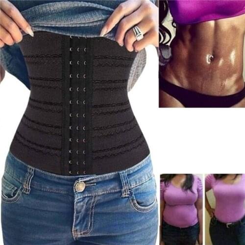 Sexy Women Shaperwear Tummy Control Waist Trainer Slimming Belt Body Shaper Modeling Belt Weight Loss Shapewear