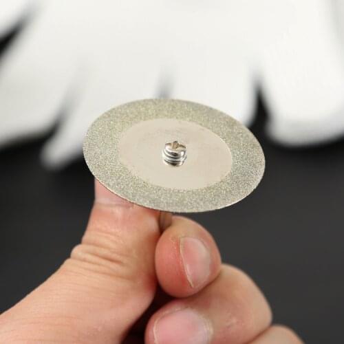 10pcs Diamond Cutting Wheel Cut Off Discs Coated Rotary Tools 40mm for Dremel