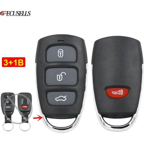 3+1/4 Button Remote Car Key Shell Case Housing for Hyundai Elantra Sonata i10 for Kia Sorento Cerato Forte Spectra Optima Rondo