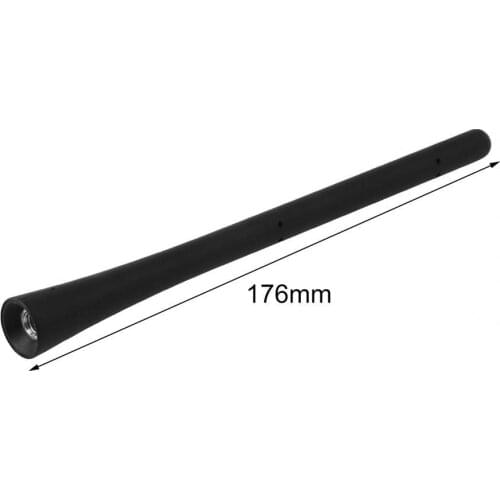 7inch Universal Car Antenna Anti-scratch AM/FM Exterior Radio Aerial Replacement Parts Easy to Install for Vehicles