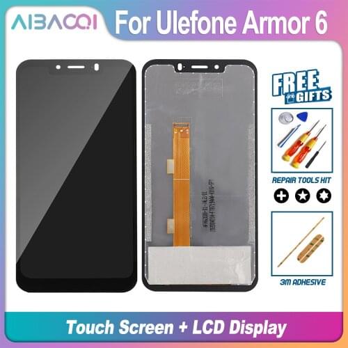 AiBaoQi New 6.2 Inch Touch Screen+2246x1080 LCD Display Assembly Replacement For Ulefone Armor 6/Armor 6E/Armor 6S Android 8.1
