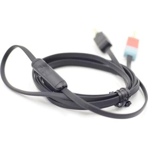 Headphone Audio Cable Cord with Remote Mic for SKullcandyHESH 3 Skullcandy Hesh3, Hesh 3 Crusher Wireless Headphones