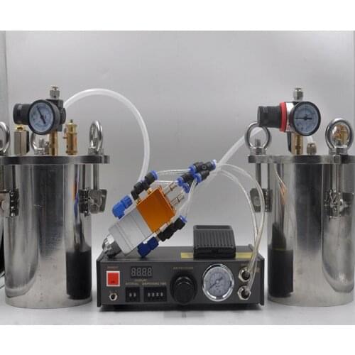 Glue Dispenser AB Mixing Doming Liquid Glue Dispensing Machine Equipment for Epoxy Resin