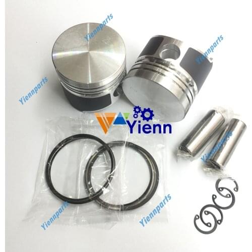 For Kubota Z500 ZB500 Piston With Piston Ring Set B5000 B5001 B5100 Tractor diesel Engine repair parts