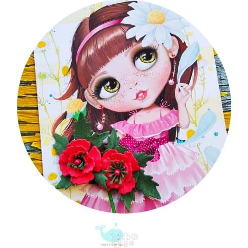 Beautiful Flowers Metal Cutting Dies Embossing Template Stencil for DIY Scrapbook Photo Album Decorative DIY Paper Cards Making