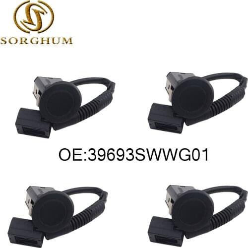 New 4PCS For Honda 2007-2011 CRV Rear Parking Sensor For Honda CR-V 39693-SWW-G01 39693SWWG01 188300-5921