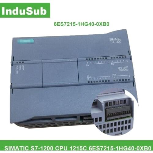 6ES7215-1HG40-0XB0 New Origina PLC Programmable Logic Controller SIMATIC S7-1200 CPU 1215C CPU DC/DC/DC plc Automata controller