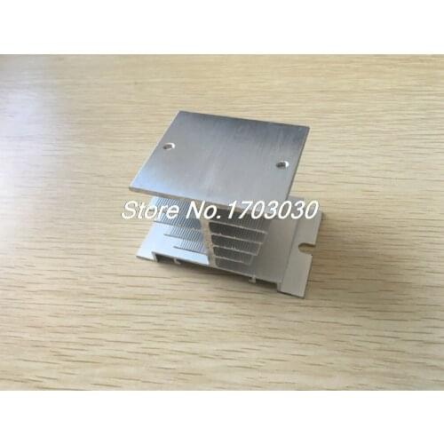 Aluminum Alloy Heat Sink DIN Nail Mount for SSR-25DA 40DA Solid State Relay