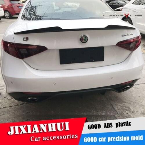 For Alfa Romeo Giulia Spoiler 2015-2018 Carbon Fiber Car Rear Wing Spoiler For Alfa Romeo Giulia Spoiler