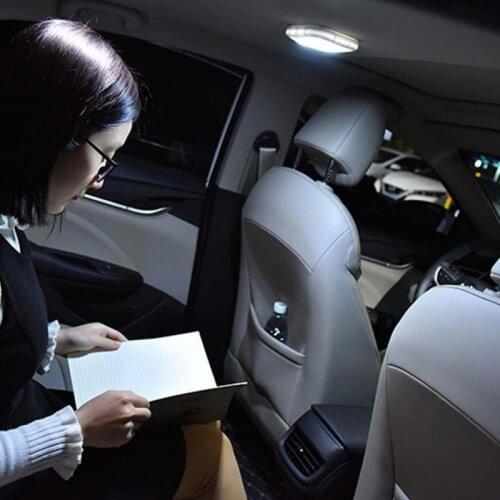 Car Interior Reading Light Auto USB Charging Roof Magnet Auto Day Light Trunk Drl Square Dome Vehicle Indoor Ceiling Lamp