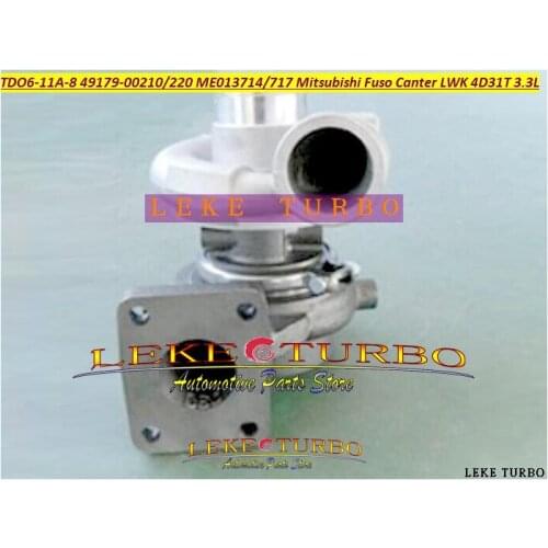 TD06 TD06-11A-8 49179-00210 49179-00220 ME013714 ME013717 Turbo Turbine Turbocharger For Mitsubishi Fuso Canter LWK 4D31T 3.3L