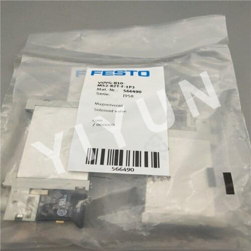 VUVG-L14-T32C-MT-G18-1P3 574368 VUVG-B10-M52-RZT-F-1P3 566490 VUVG-L10-T32C-AT-M5-1P3 566454 FESTO Solenoid valve
