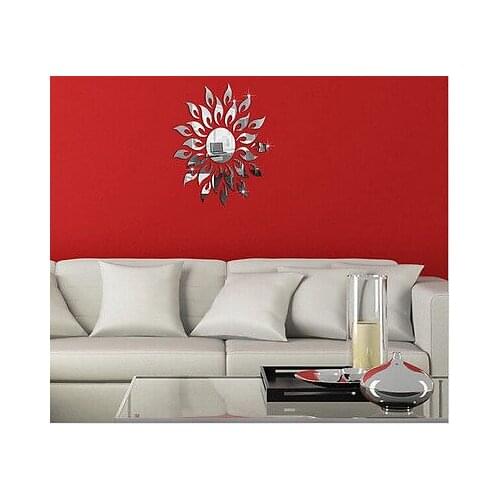 High quality Sun Shine Modern Acrylic Plastic Mirror Wall Home Decal Decor Vinyl Stickers