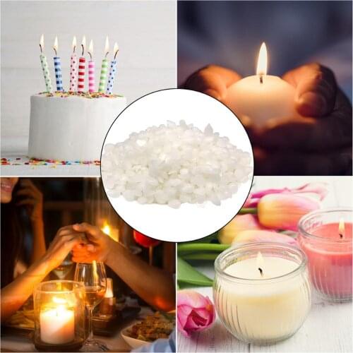 200g Paraffin Candle Wax Pellets for Making Candle Handmade Gift Candle Waxing Raw Material Supplies