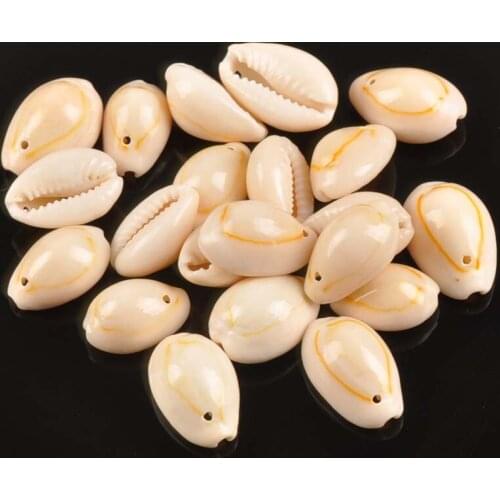 50pcs Natural Shell Beads White for jewelry Bracelet Necklace Earring Making for Craft Decoration 16-22mm TRS0047