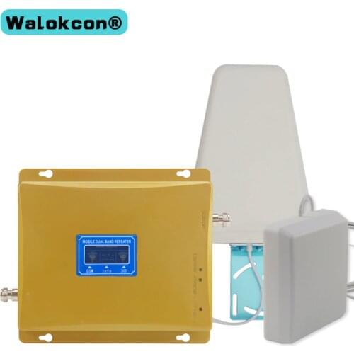 CDMA 850 B5 PCS 1900 B2 Dual Band Mobile Phone Signal Amplifier Set