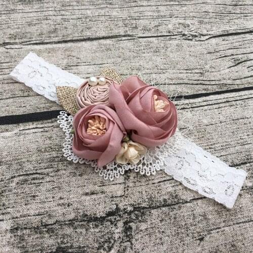Free Shipping Flower Girl Headband Kids Hair Accessories Photo Prop