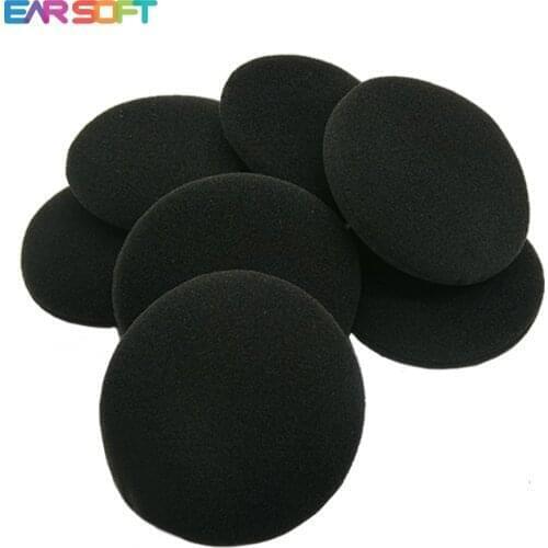 Earsoft Ear Pads Replacement Sponge Cover for Panasonic RP-HT6 Headset Parts Foam Cushion Earmuff Pillow
