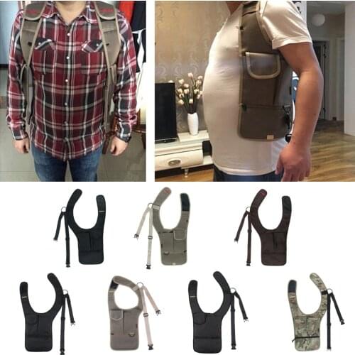 Multi-purpose Hidden Underarm Shoulder Bag Holster Cross Strap Wallet Bags