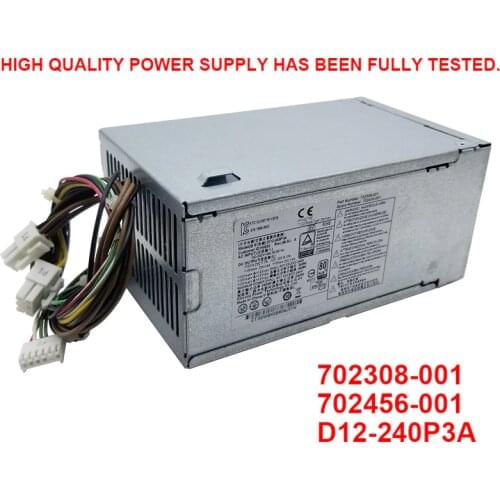 Genuine new for 702308-001 702456-001 D12-240P3A 240W Power Supply Well Tested Working