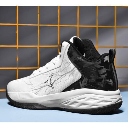 Professional Basketball Shoes for Men Mesh Breathable Light Basketball Sneakers Men Wearable Gym Sport Shoes for Boys Sneakers