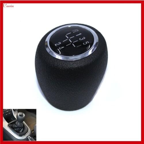 New Black 5 Speed Manual Transmission Gear Shift Knob For Chevrolet Chevy Cruze 2008-2014 Gear Head