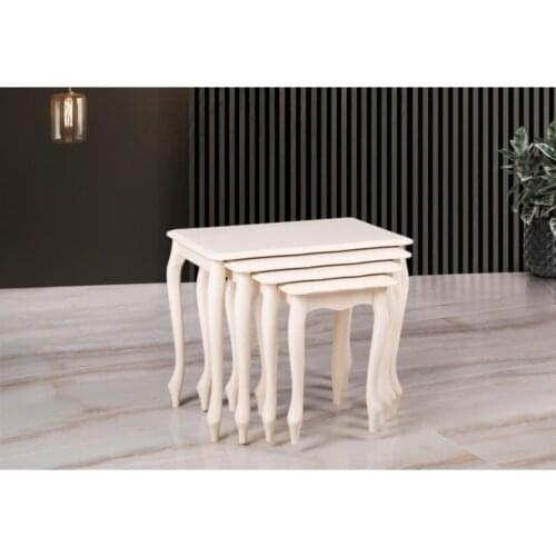 Modern Cream Lükens Zigon Coffee table Pad coffe table