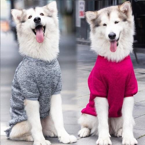 Pet Dog Sweater Soft Comfortable Puppy Sweater Coat Dogs Warm Jacket Clothes All Seasons Universal Costumes
