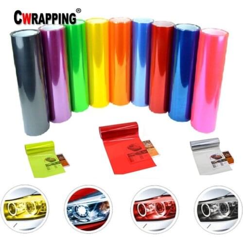 9M Tint Vinyl Sticker Car Smoke Fog Light Headlight Tail lights Film For Car Van Light Wrap Car Accessories Car Styling