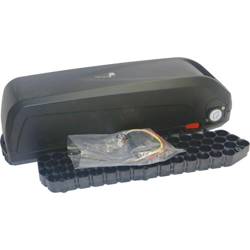 48V or 36V electric bicylce battery storage box +e-bike down tube battery case with 18650 cell holder and controller box