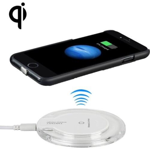 Charger for iPhone 7/7 Plus,Qi Wireless Charger Pad+Qi Receiver Case Phone Cover