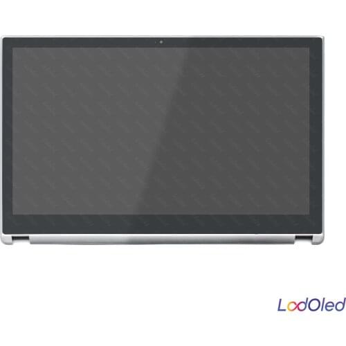 15.6'' HD LCD Display Touch Screen Glass Digitizer IPS Panel Assembly with Frame Bezel for Acer Aspire V5-531P V5-531PG Series