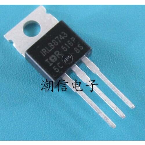 10cps IRLB8743 78A 30V