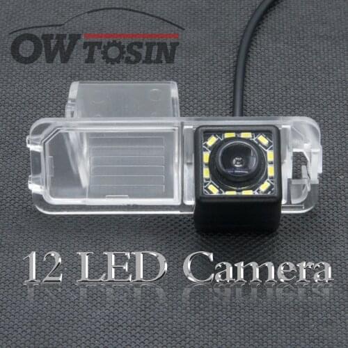 12 LED light Car Reverse Rear View Camera For Volkswagen VW Polo Hatchback Golf 6 VI Polo V (6R) Hatchback Magotan Passat CC car
