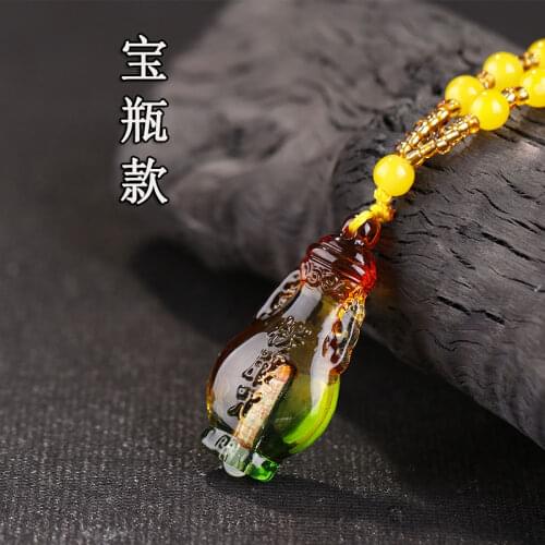 2PCS # Buddhist pocket travel family efficacious talisman safe LUCK Buddha Shurangama Mantra Crystal Pendant Buddhist Amulet