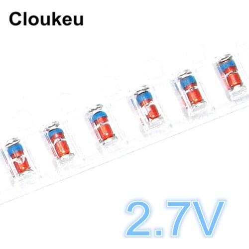 50pcs ZMM2V7 2.7V 0.5W 1/2W LL-34 1206